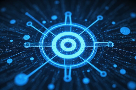 A digital advertisement banner with a target icon, symbolizing targeting cookies.